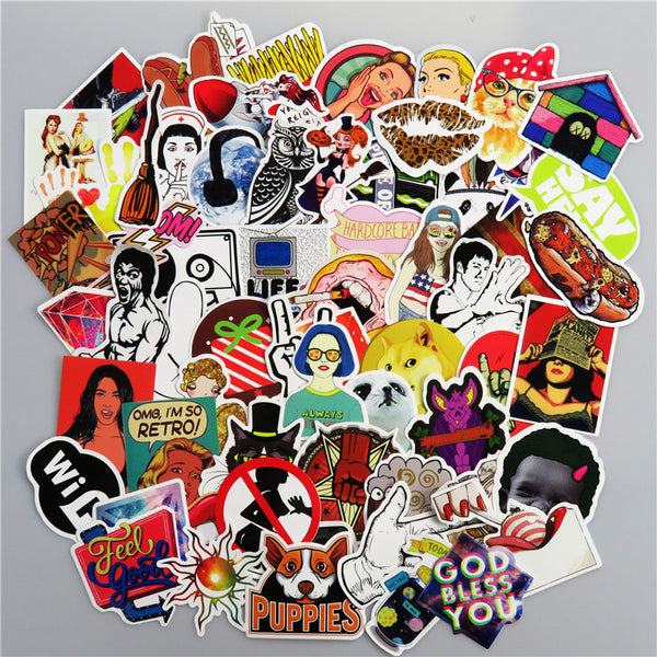 300 pcs - Mixed Stickers