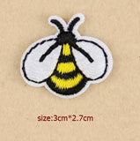 Hot air balloon bees Small Patch Computer Embroidery Hand Sewing Ironing Sticker On Cloth Garment Hat Bag Accessories NO.917