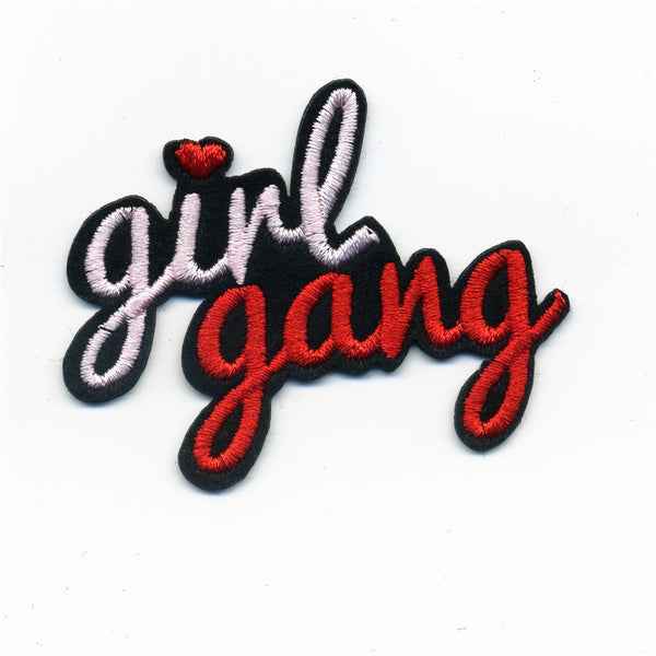 The Red Girl G Patches Iron On Embroidered Patch For Clothing Stick On Badge Paste For Clothes Sew On Bag Pants Popular in USA