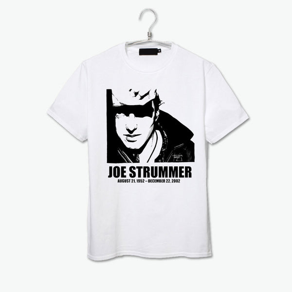 The clash joe strummer tomorrow is unwritten classic rock t shirts men women asian size
