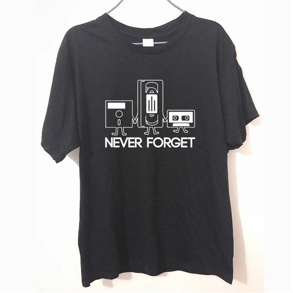 Never Forget Floppy, VHS & Cassette T