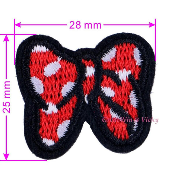 Sewing Clothes Gun Patch Iron On Embroidery Patches Hotfix Applique Motifs Sew On Garment Stickers Crown Bee Donut Bomb Cool New