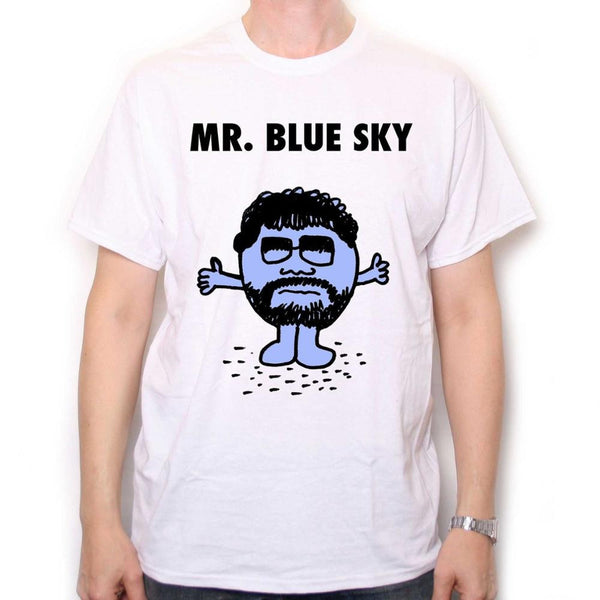 Summer 2016 MR BLUE SKY T-shirt A Tribute To Jeff Lynne & Elo Classic Rock Tops Tee Shirts Hipster O-neck Funny T-shirt