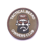 Tactical Beard owners club "BREAD MAN" Embroidery armband morale Patch Badge Fabric Armband Sticker Military