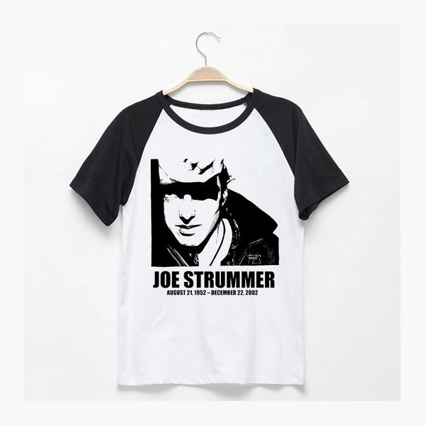 The clash joe strummer tomorrow is unwritten classic rock t shirts men women asian size
