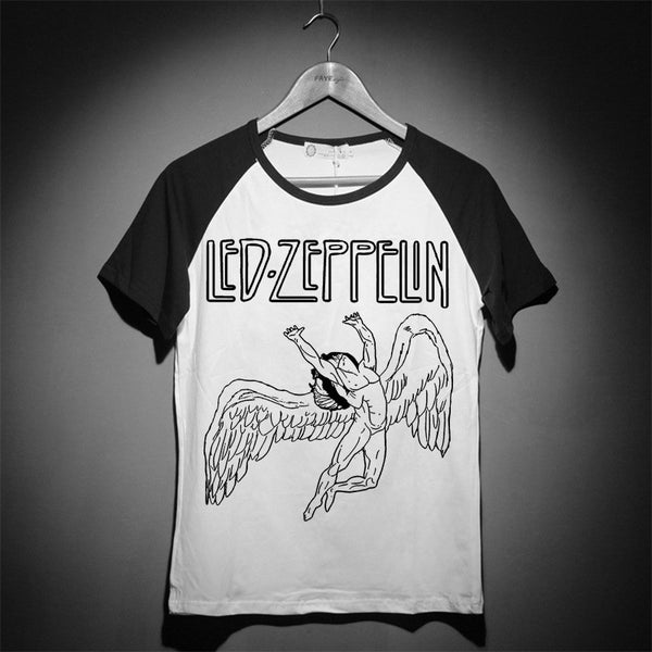 An Array of Led Zeppelin T's
